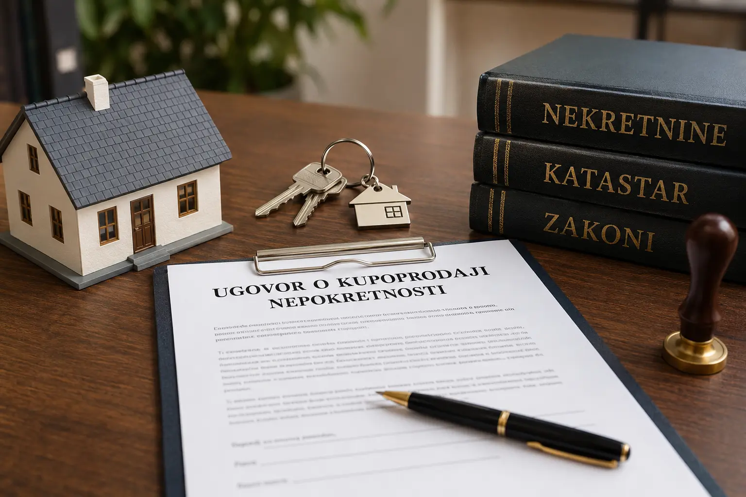 Ugovor o kupoprodaji nepokretnosti i dokumentacija za kupovinu stana
